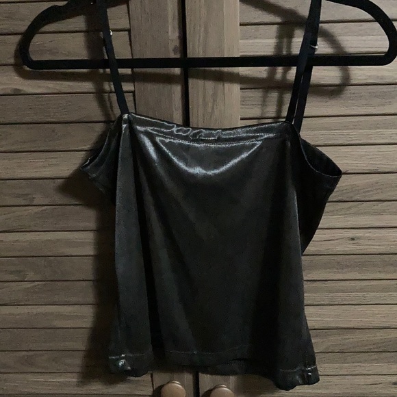 unknown Tops - Women’s Cami.. Black/Silver